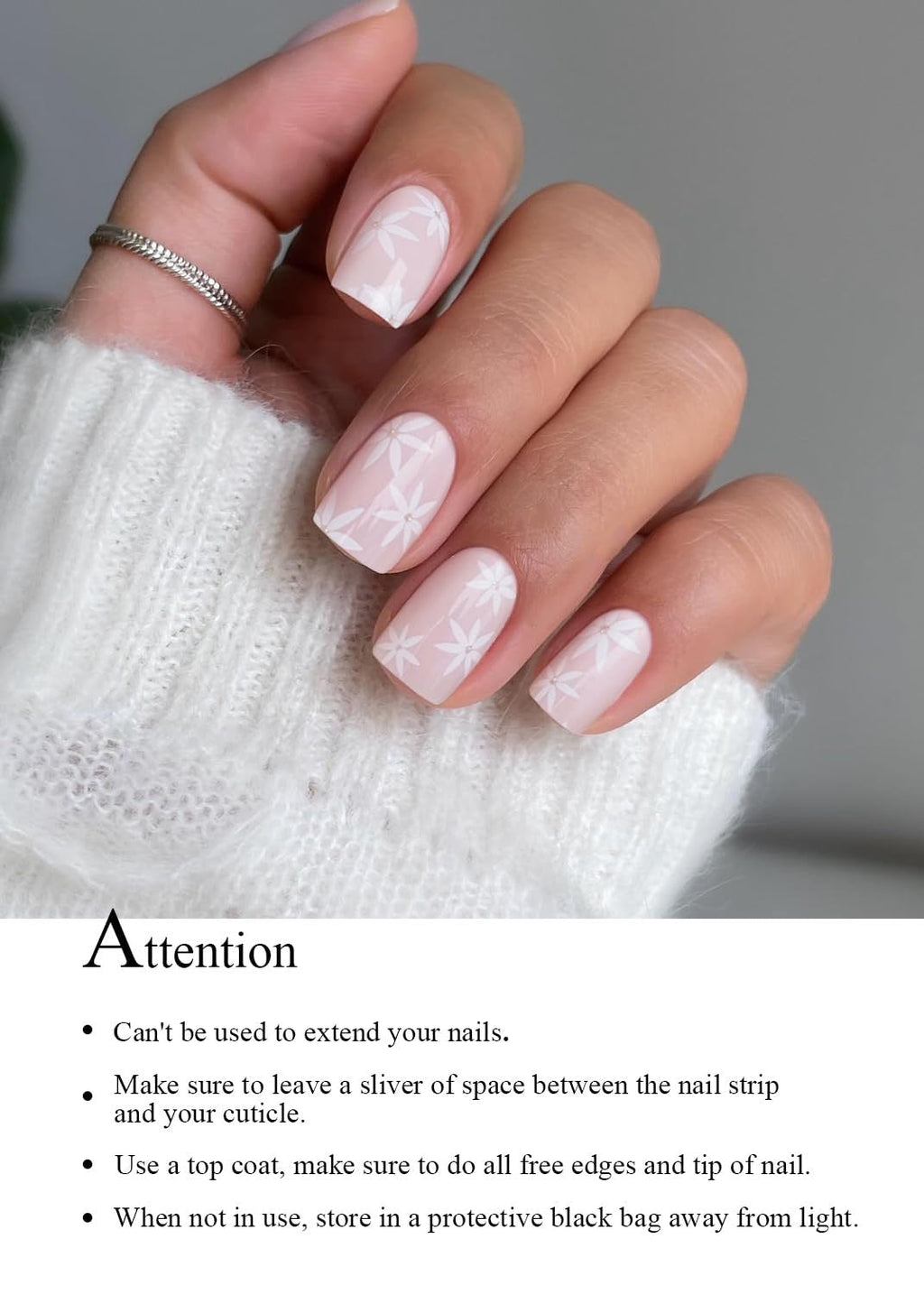 Polkadot pink Gel Nail Strips