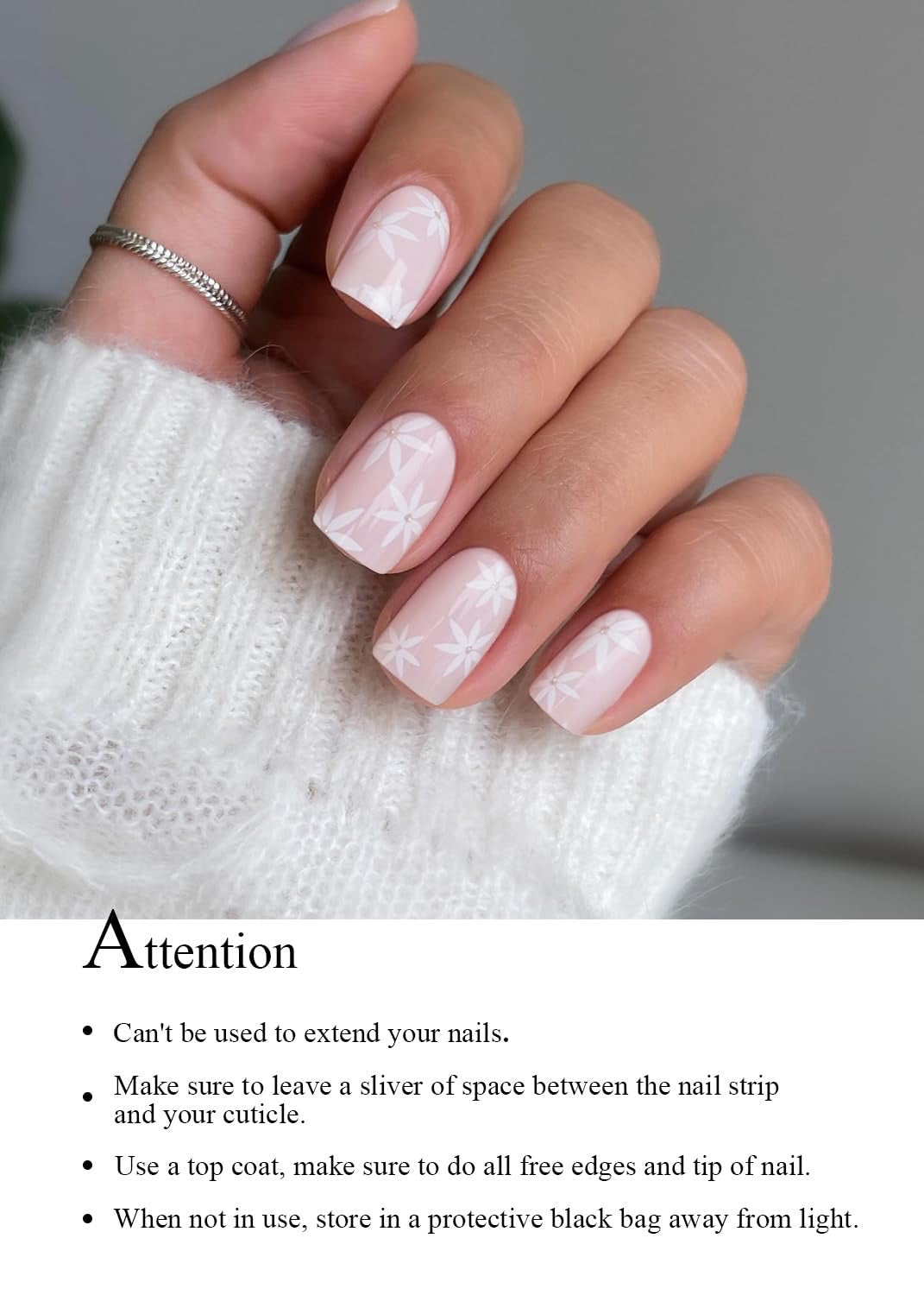Polkadot pink Gel Nail Strips