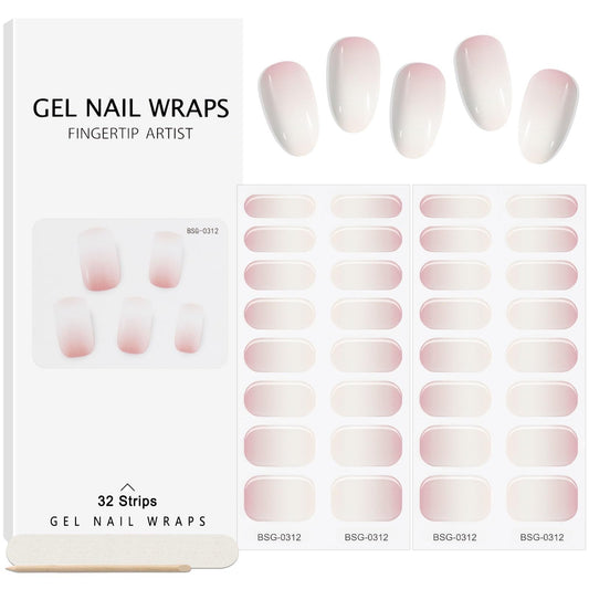 Horizon Pink Gel Nail Strips: Embrace Effortless Elegance