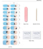 Butterfly Blue Gel Nail Strips