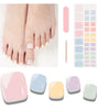 Pastel Mix Toe Nail Strips