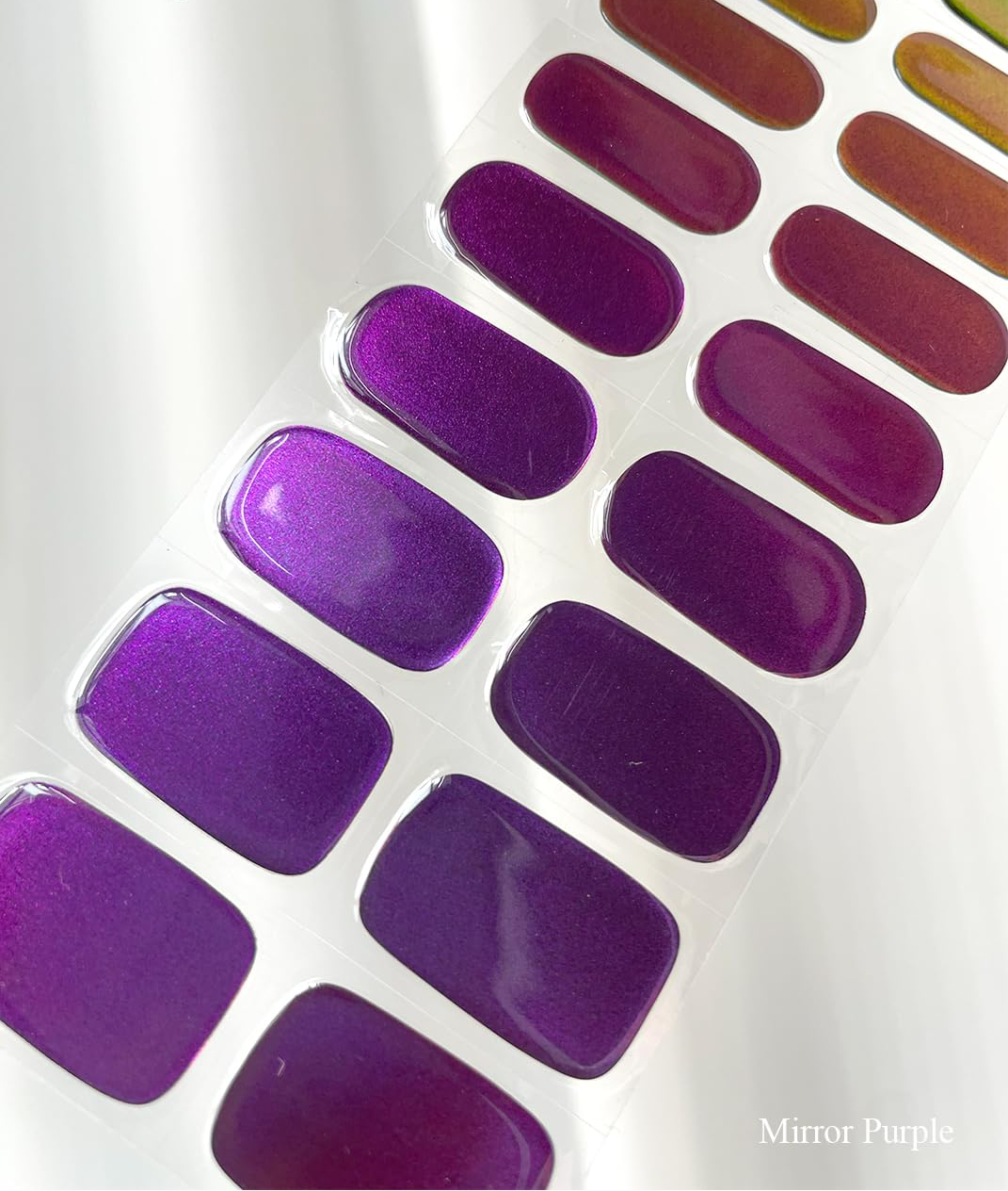 Mirror Purple Nails