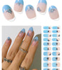 Butterfly Blue Gel Nail Strips