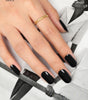 Oynx Black Gel Nails Strips