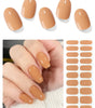 Sandy Brown Gel Nail Strips
