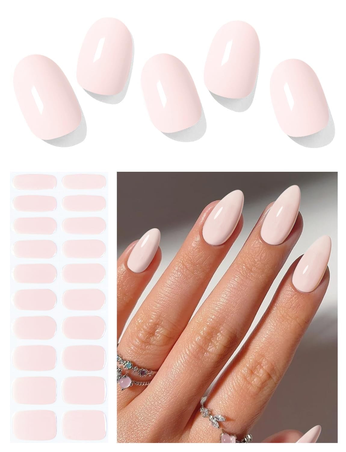 Light Nude pink Nails