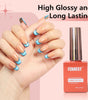 Ultra Shine Rubber Gel Top Coat – 15ml No-Wipe, Plumping & Strengthening Finish