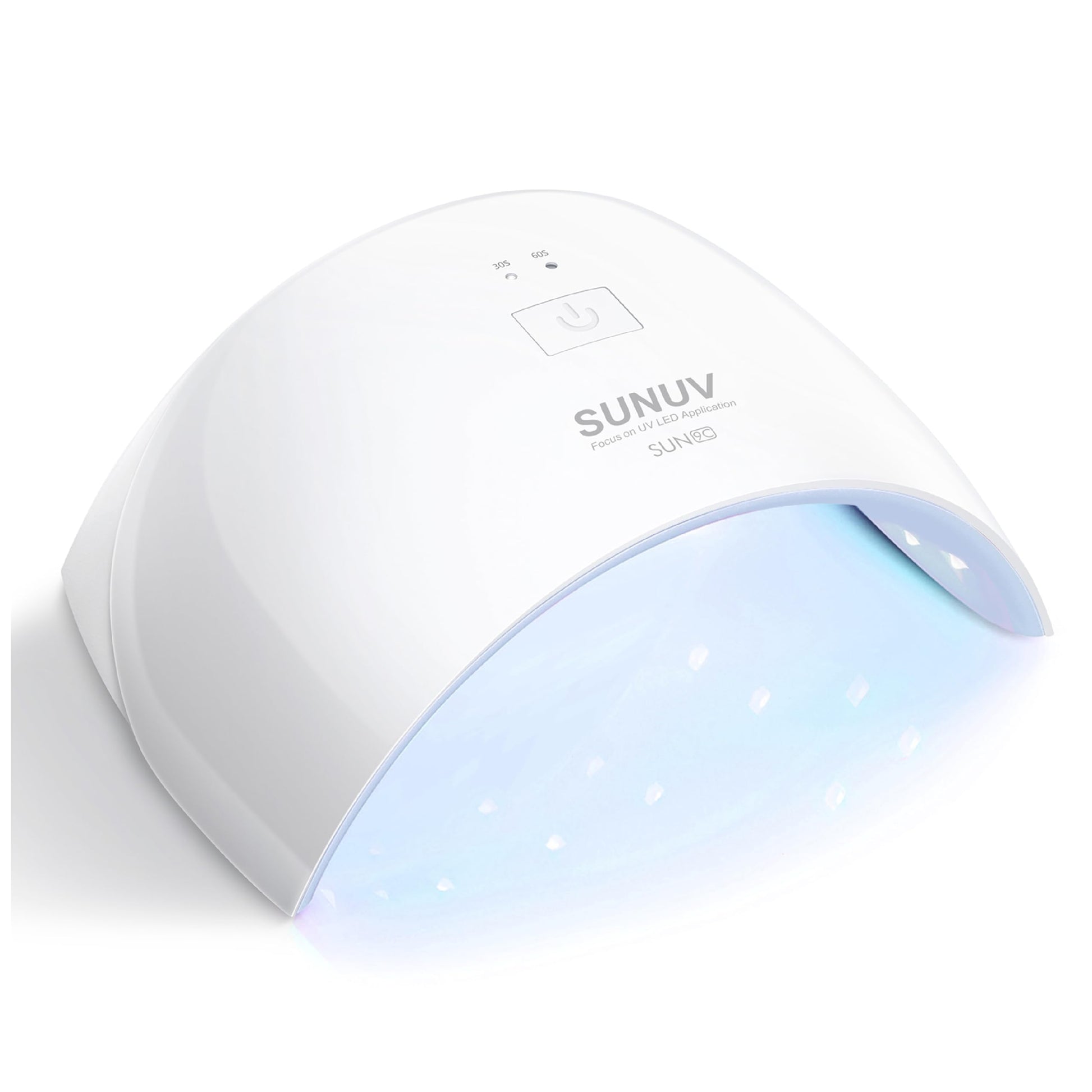 SUNUV Gel Nail Lamp – Auto Sensor, Dual Timer, Fast-Drying