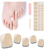 Champagne gold toe nail
