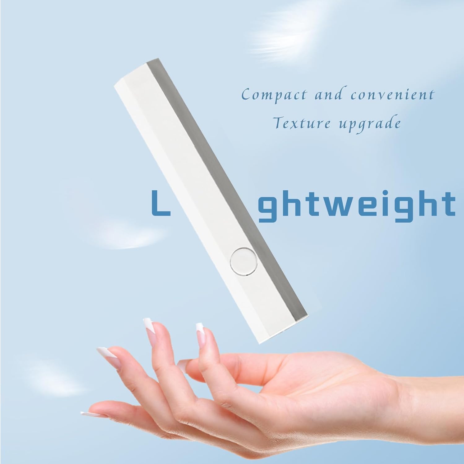 Mini UV Nail Lamp – Portable Handheld Nail Dryer with Spotlight Bead