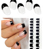 Black French Tip Nails