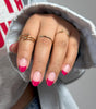 Pink French Tip Nails