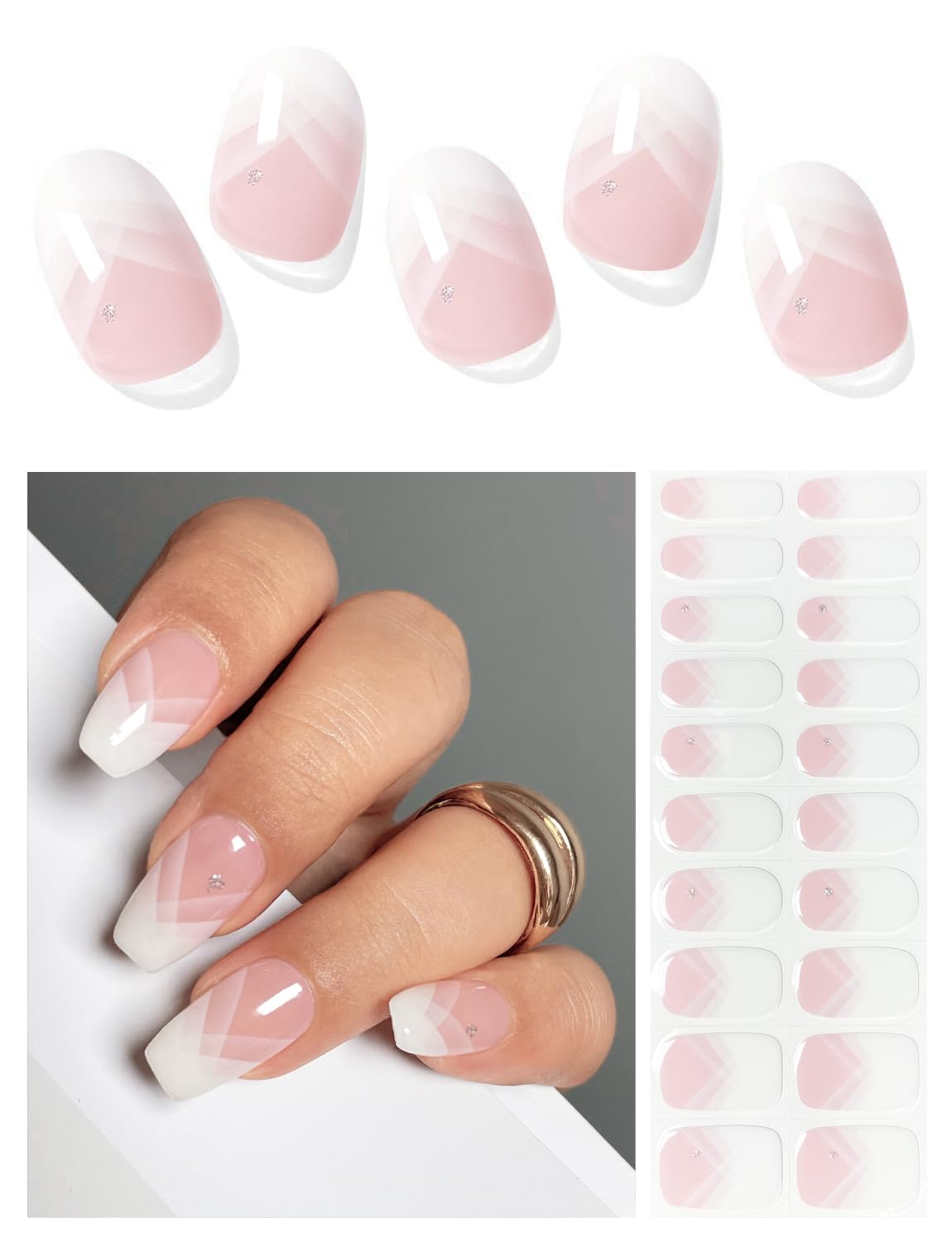 Elegant French Tip Nails