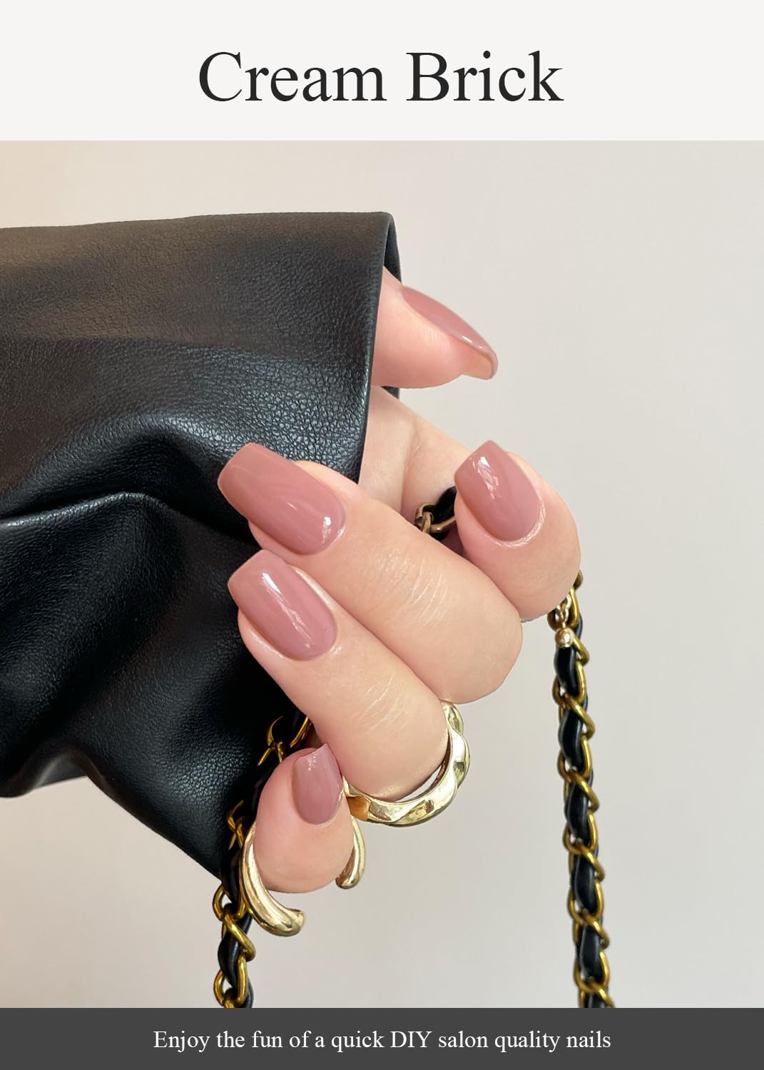 Cream Brick Nails