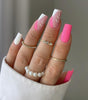 Coral Pink Nails