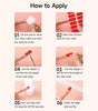 Strawberry Pink Toe nails