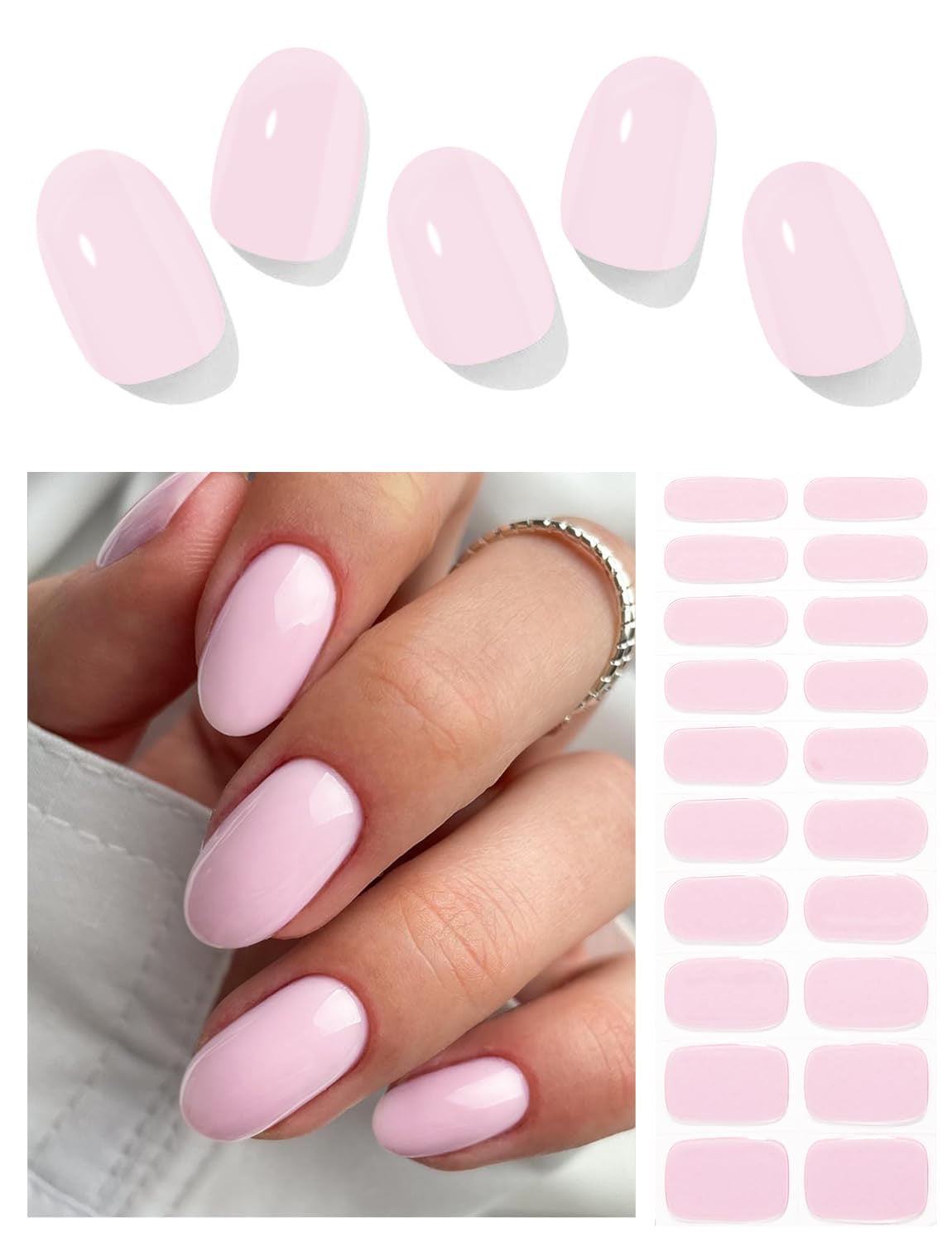 Pale Pink Nails