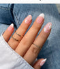 Pink Daisy Nails