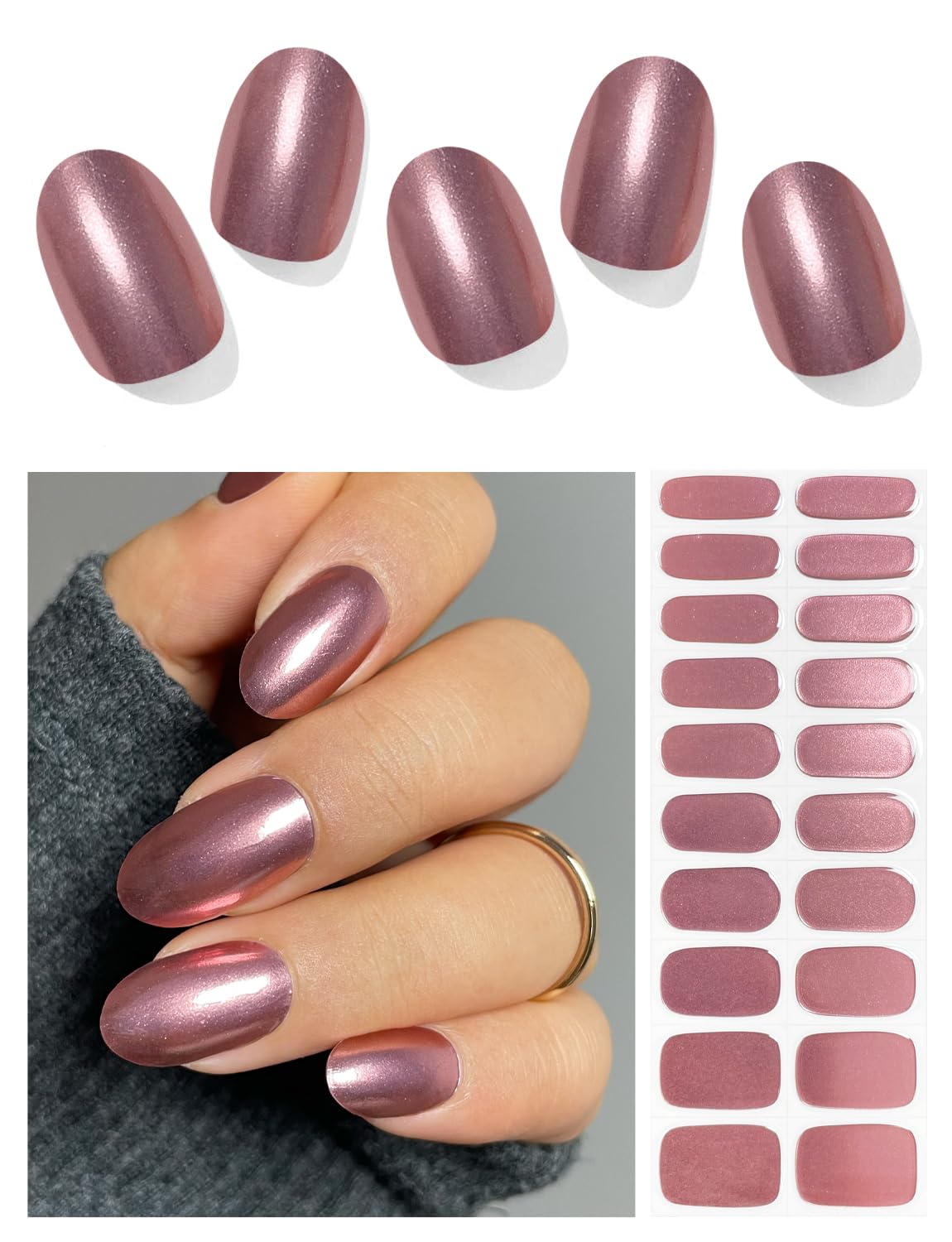 Glitter Garnet Nails