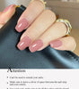 Cream Brick Nails
