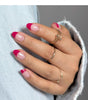 Pink French Tip Nails