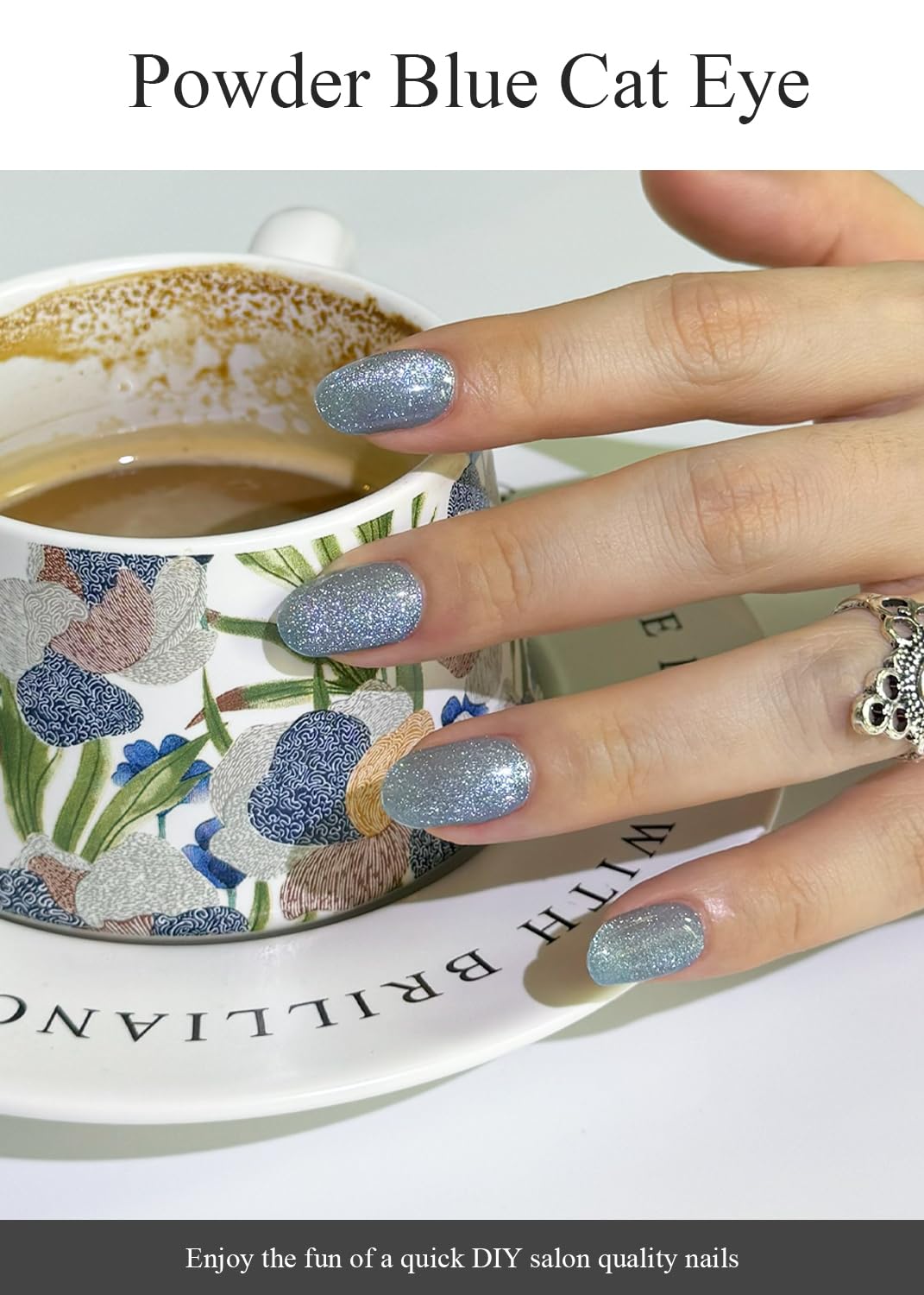 Powder Blue cateye