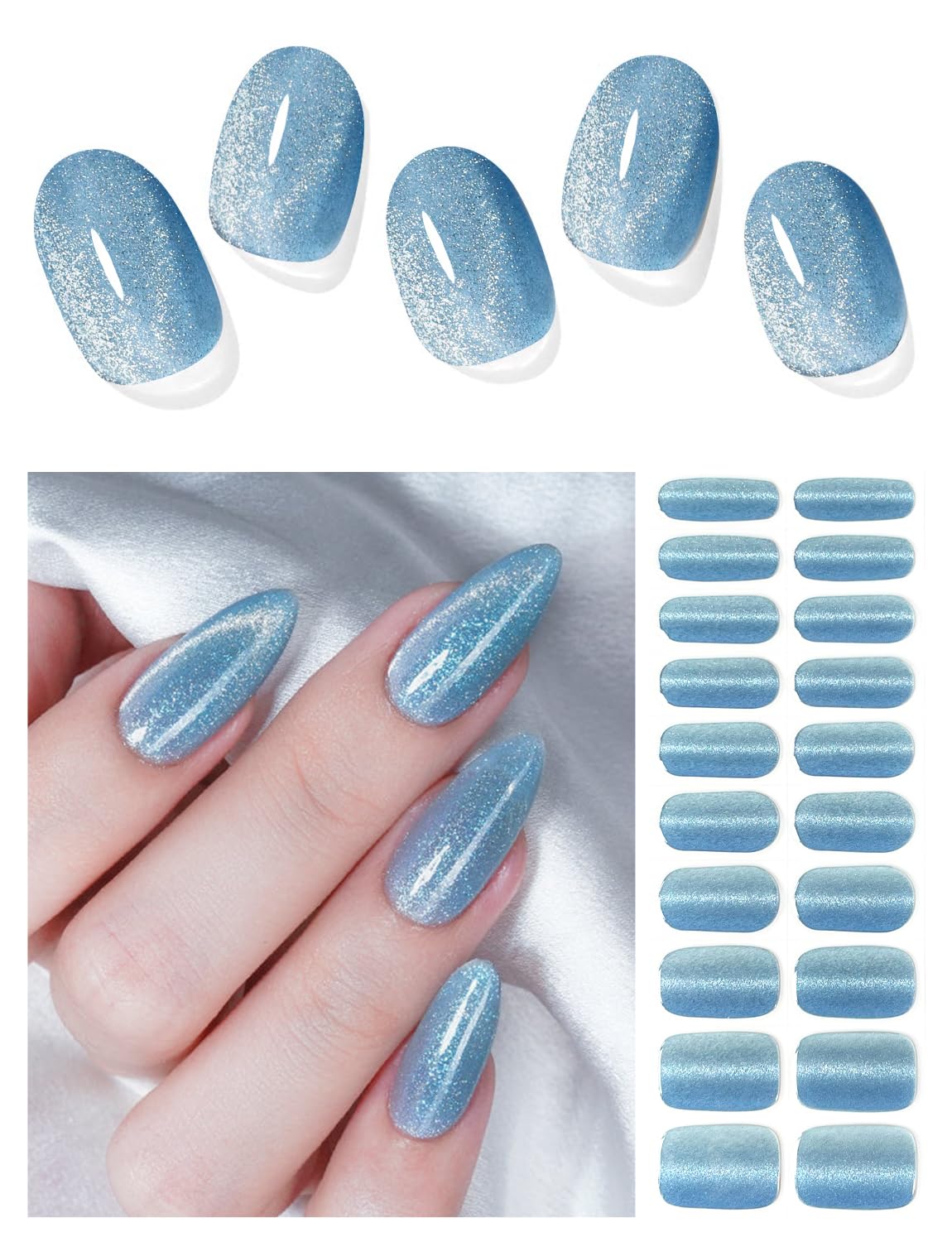 Powder Blue cateye