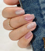 PINK CAT EYE NAILS