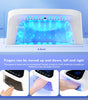Cordless LED Nail Lamp for Gel Polish - Auto Sensor, 4 Timers, UV Gloves Included | Fast Drying Home & Salon Use