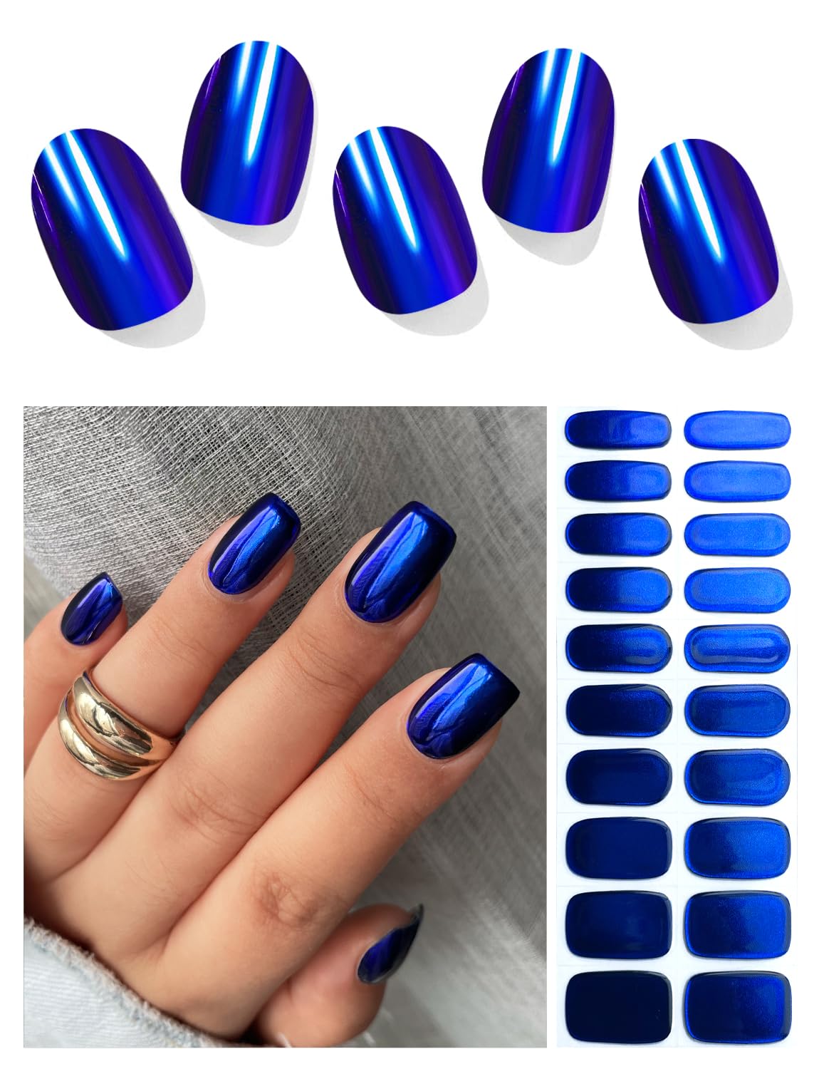 Blue Nails