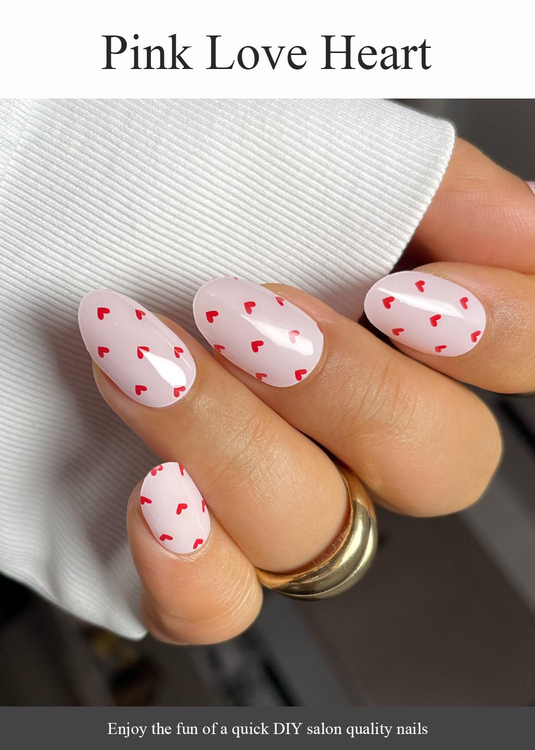 Pink Love Nails