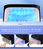 Cordless LED Nail Lamp for Gel Polish - Auto Sensor, 4 Timers, UV Gloves Included | Fast Drying Home & Salon Use