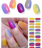 Rainbow Candy Gel Nail Strips