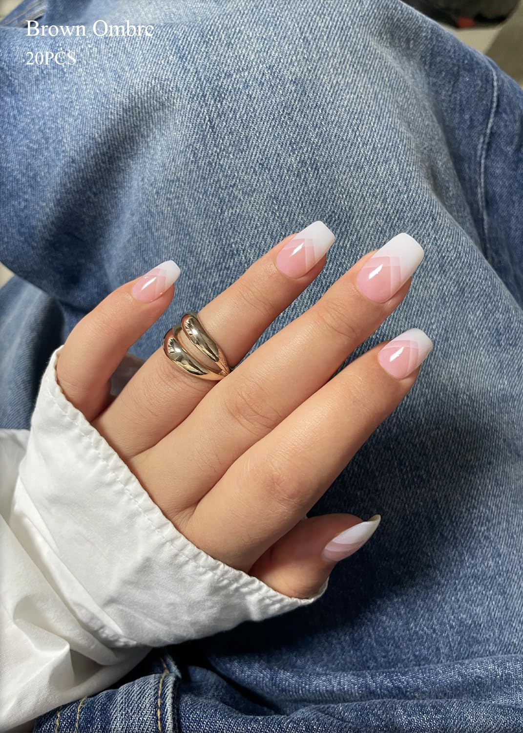 Elegant French Tip Nails
