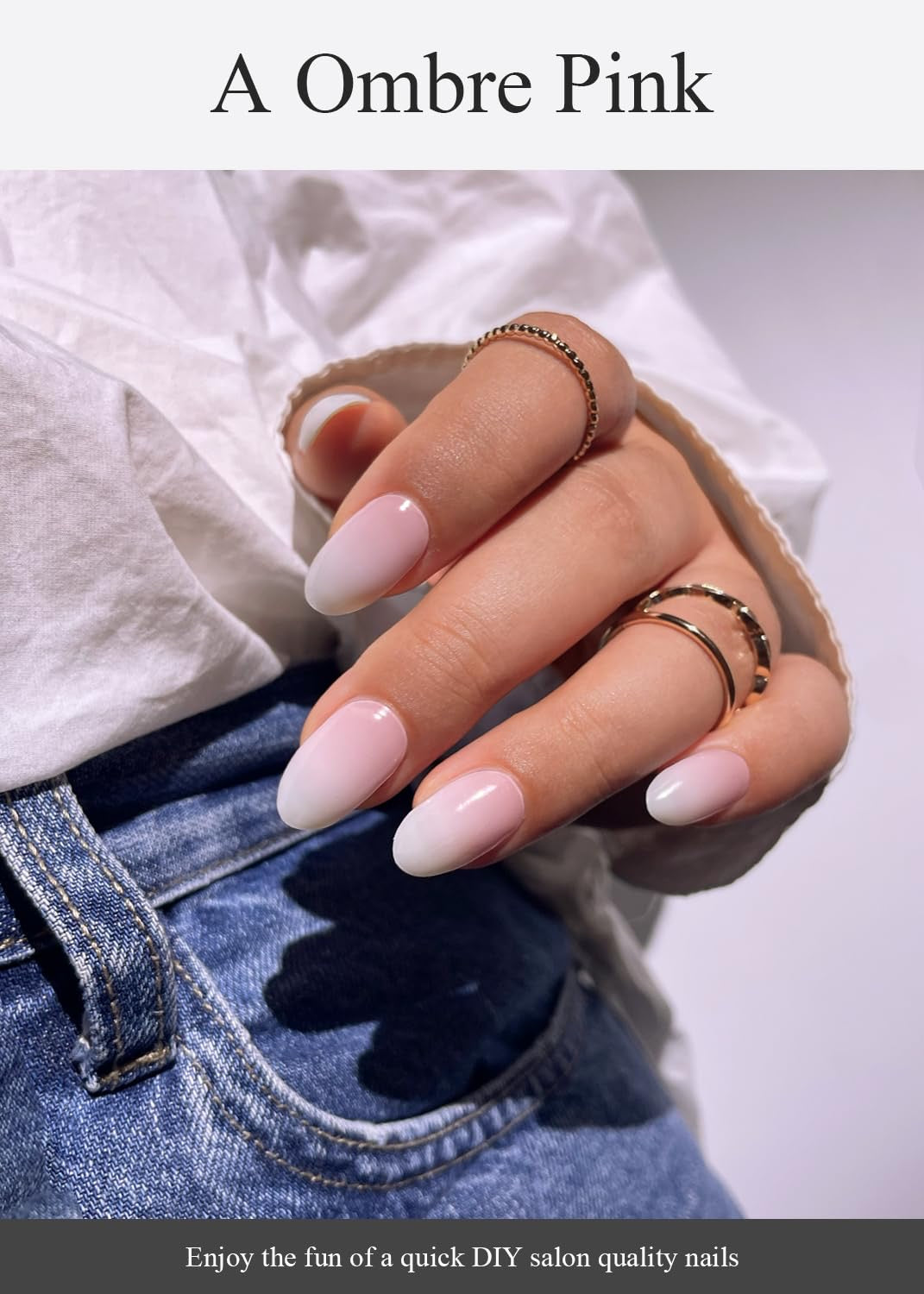 Pink Ombré Nails