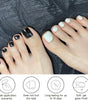 Black Toe Nail Strips