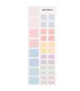 Pastel Mix Toe Nail Strips