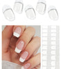 White French Tip Gel Nail strips