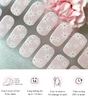 Polkadot pink Gel Nail Strips