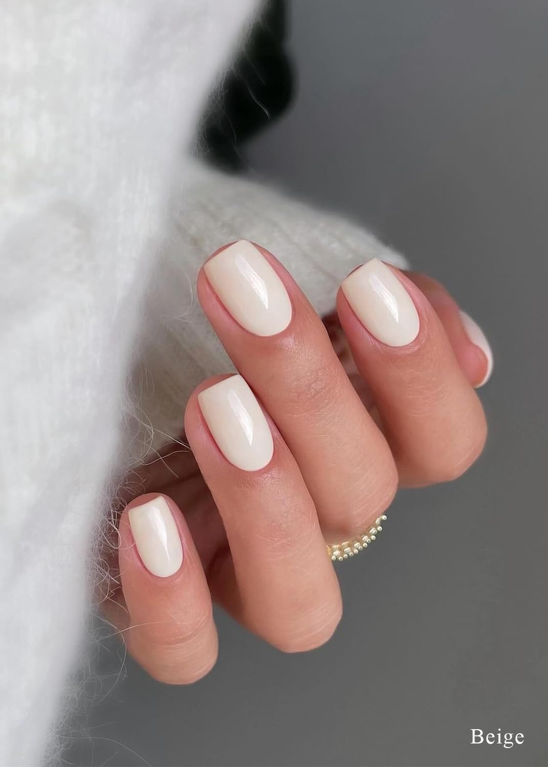 Beige Nails