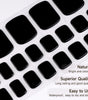 Black Toe Nail Strips