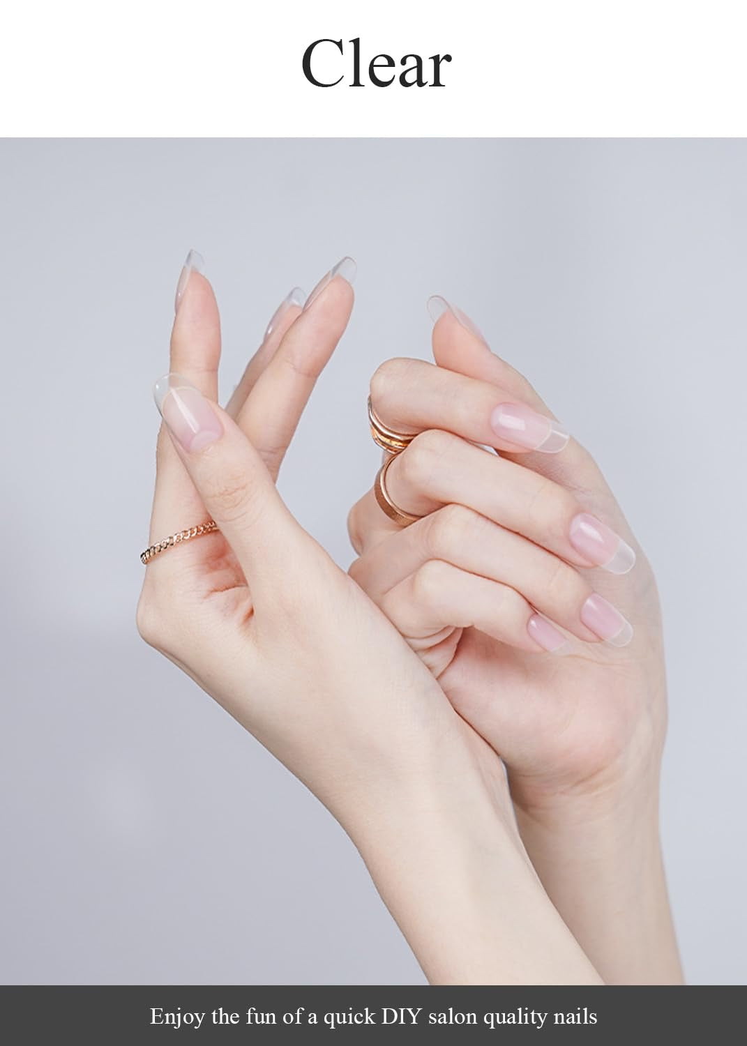 Clear Gel Nails