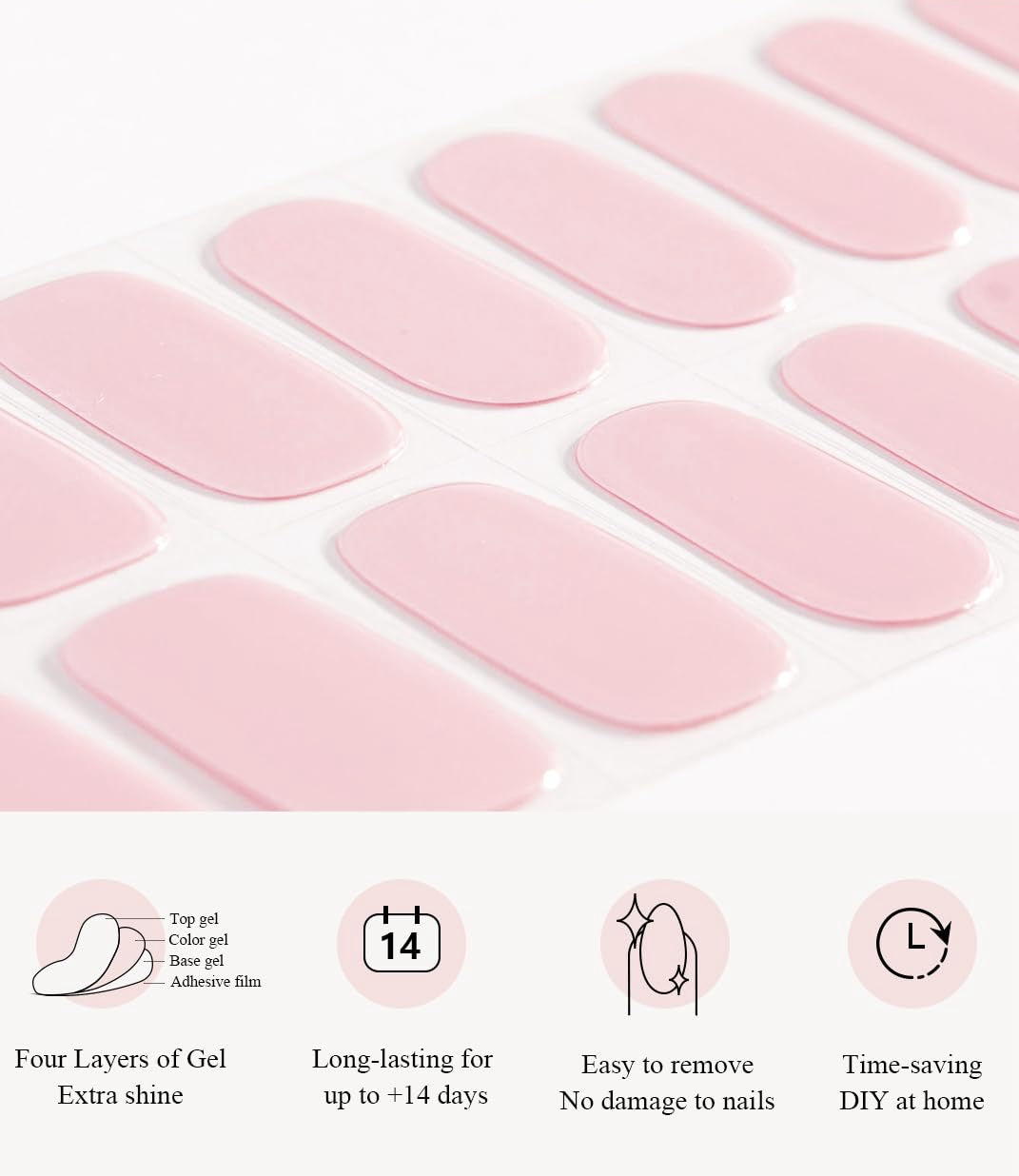 Jelly Pink Nails