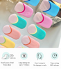 Pastel Mix French Tip Gel Nail Strips