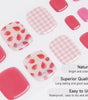 Strawberry Pink Toe nails