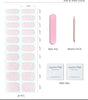 Polkadot pink Gel Nail Strips