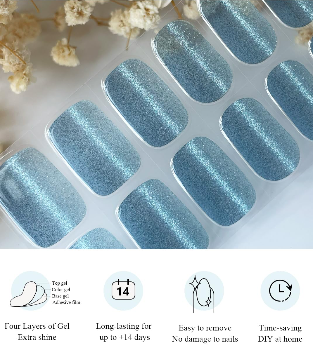 Powder Blue cateye