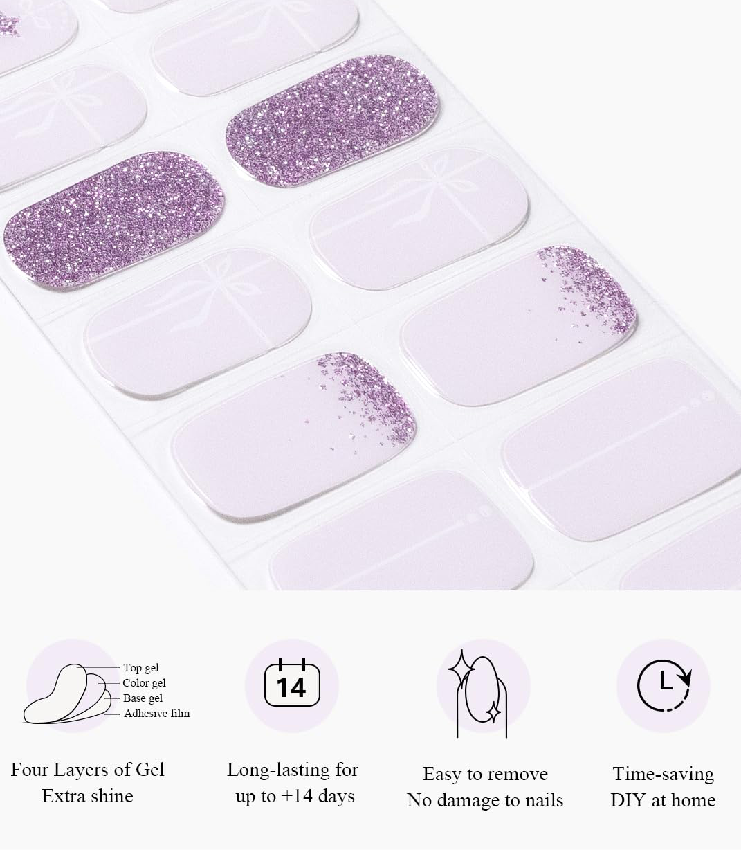 Sparkling Star Nails