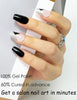 Black French tip