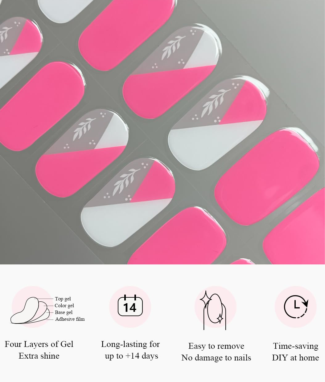 Coral Pink Nails